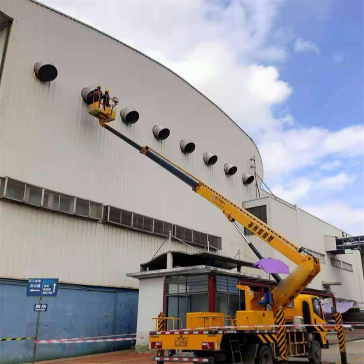 慈溪高空作业车出租服务：专业广告牌安装解决方案