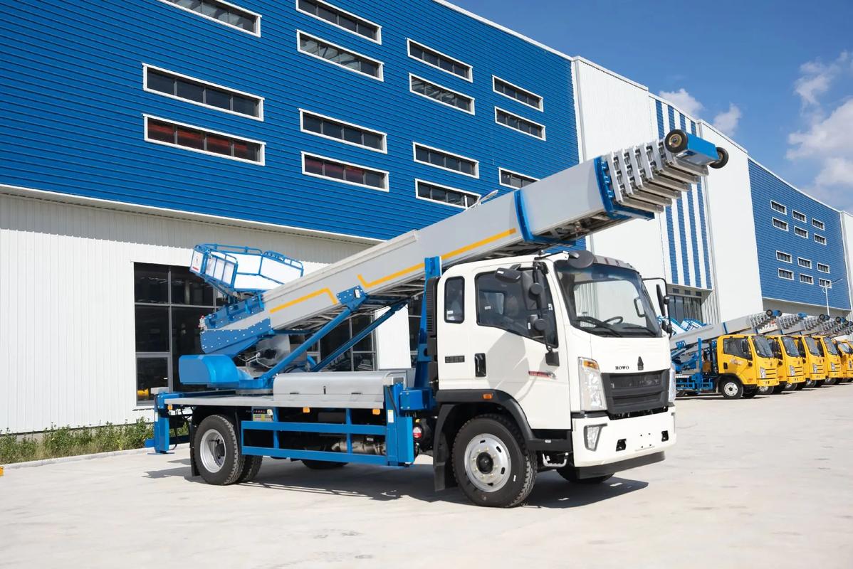 慈溪出租云梯车高空作业车 建筑垃圾搬运